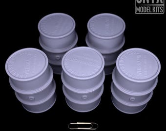 1:16 | 1/16 | German oil barrel drum (x5) | ww2 | wwII | Scale Modelling |