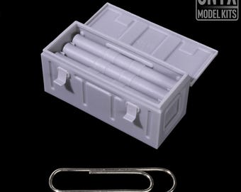1:16 | 1/16 | B167 British Ammo box(x1) Gren tubes(x9) | ww2 | wwII | Scale Modelling |