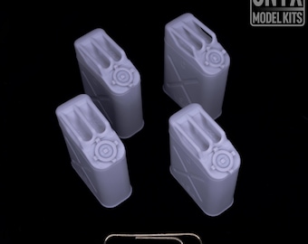 1:16 | 1/16 |  US Jerry Cans (x4) Onyx model kits