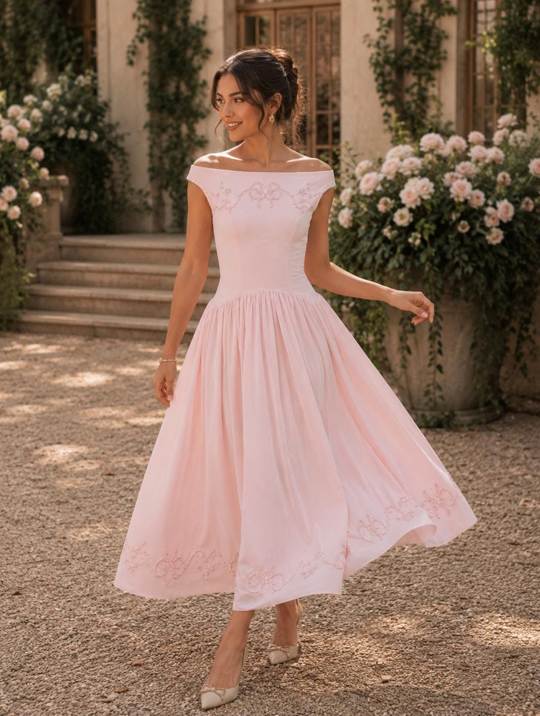 bj bridesmaid dresses Kennedy Blue Jay Dress Veaul 2026 Sparkly Black Dolphin Pearl Glow in goddess mode Size:US 14 | EU 48