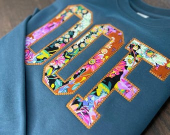 Floral Embroidered Crewneck OOF