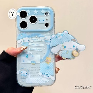 Cute iPhone Case With Stand - Etsy UK