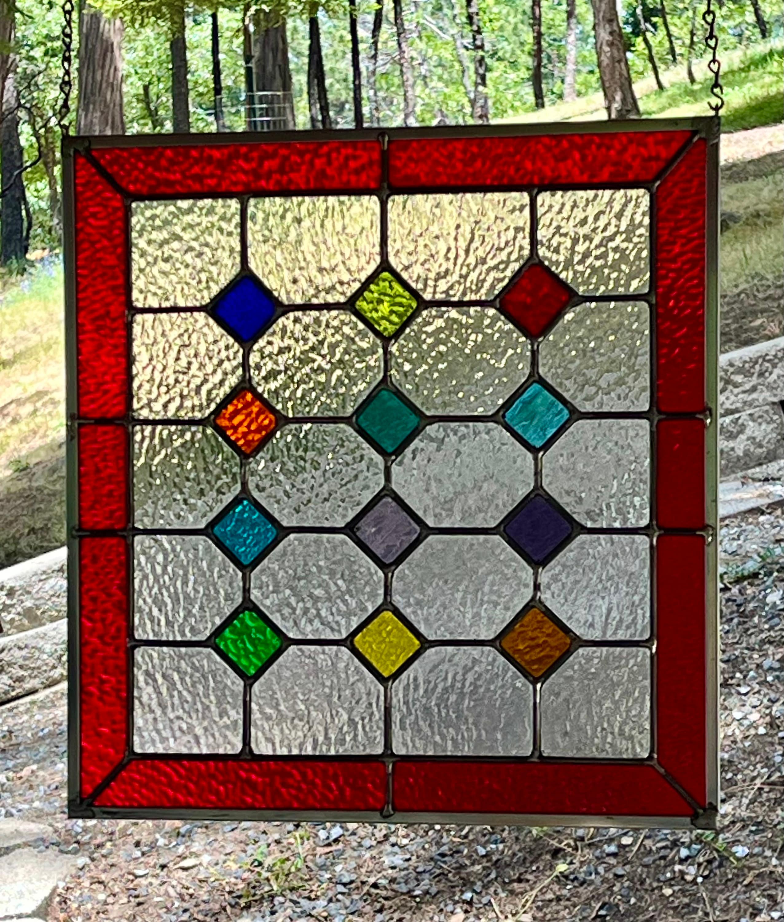 （特別価格）Stained Glass Window FX-Zettler-Stained-Glass-
