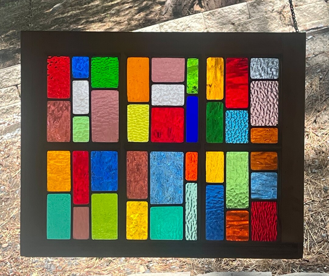 Multi Color Reclaimed Wood Window free Shipping Etsy
