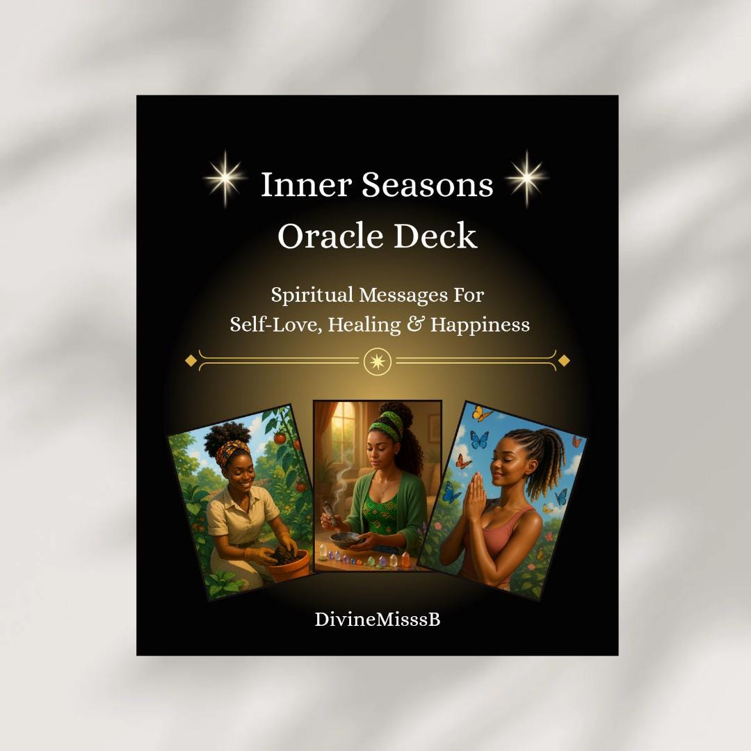 Inner Seasons Oracle Deck | 87 Cards | for Self-love,healing&happiness ...