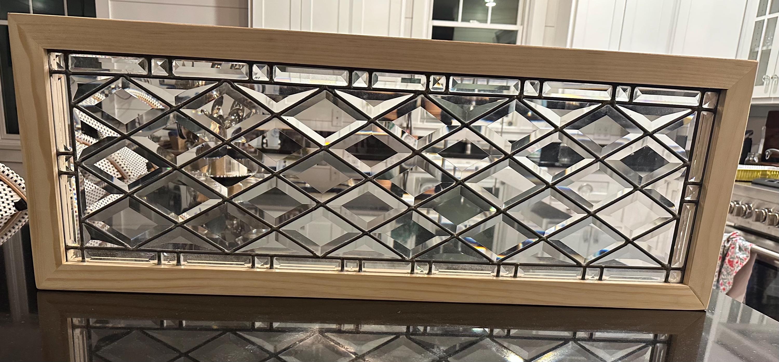 Transom Tile Horizontal Diamond Transom 15 - Etsy