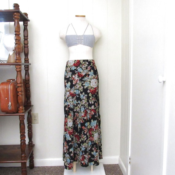 90s Festival Wear - Vintage Maxi Skirt or Dress -… - image 2