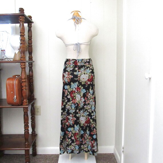 90s Festival Wear - Vintage Maxi Skirt or Dress -… - image 7