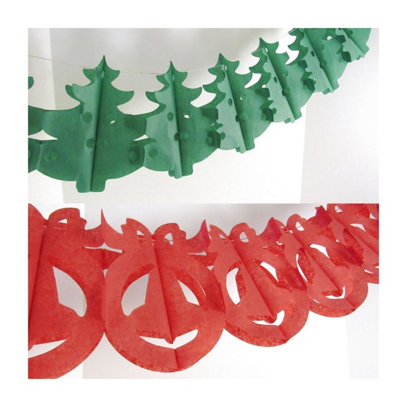 paper tree garland