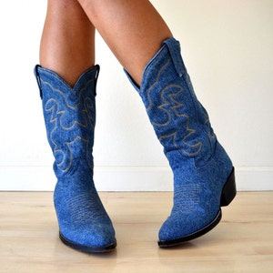 blue jean boots amazon