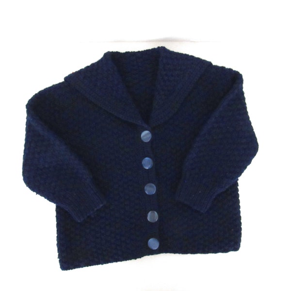Baby Blue Distressed Sweater
