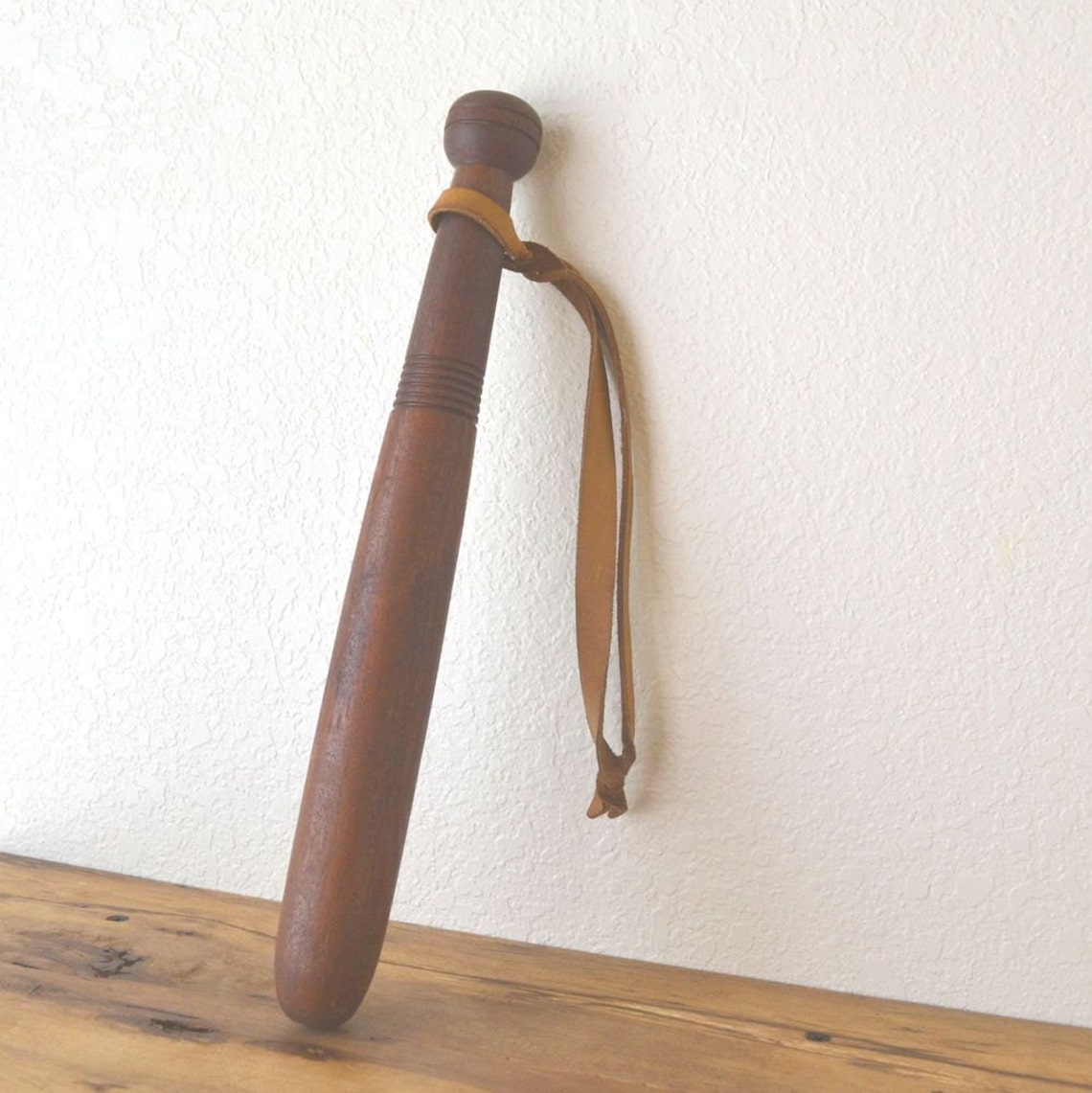 Vintage Oakland CA Wooden Police Billy Club Nightstick Etsy