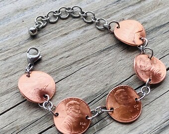 Five Pennies Bracelet