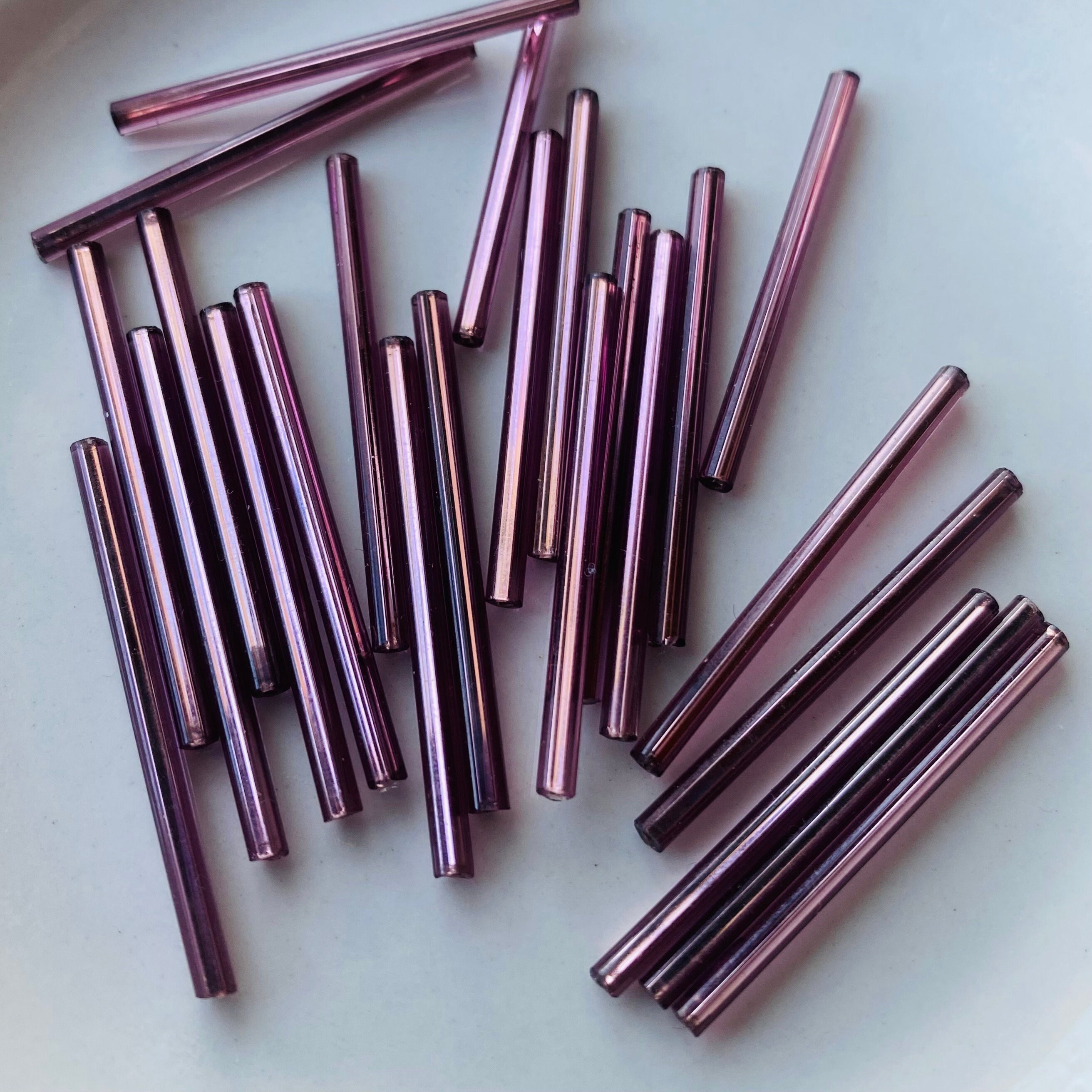 Lilac Satin - Bugle, #2 25g Lilac Satin - Bugle, #2 25g