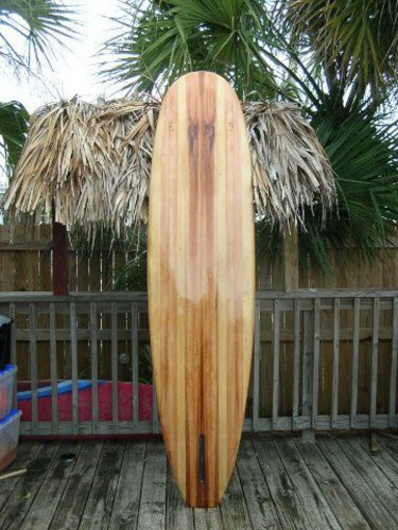 Build Your Own Wooden Surfboard 8'mini Longboard Etsy