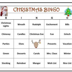 Kerstfeestbingo: leuk voor alle leeftijden! Inclusief 60 bingokaarten, downloaden, afdrukken en spelen!