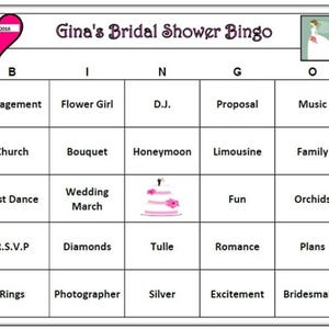 Bingo elegante para despedidas de soltera: divertido juego para despedidas de soltera, fácil de jugar, descargar, imprimir y jugar. Incluye 30 tarjetas de bingo