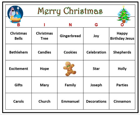 Life of Christ Bingo & Memory Game Printable Download 