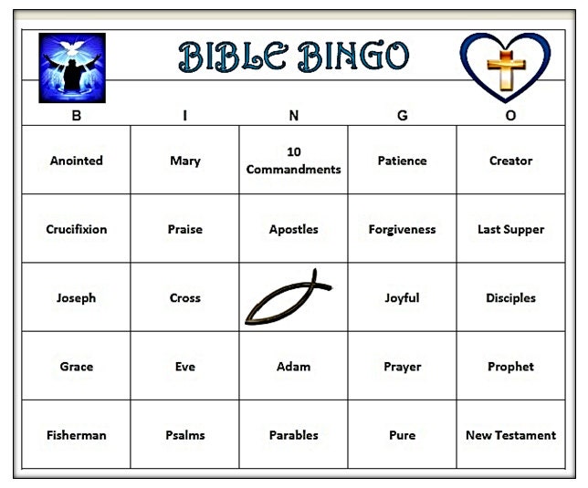 Life of Christ Bingo & Memory Game Printable Download 