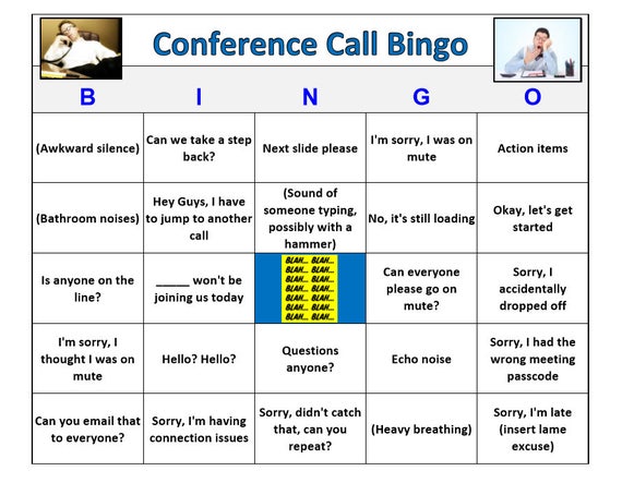 Konferenz Bingo Spiel Sehr Lustige Business Spiel Erhellen Etsy