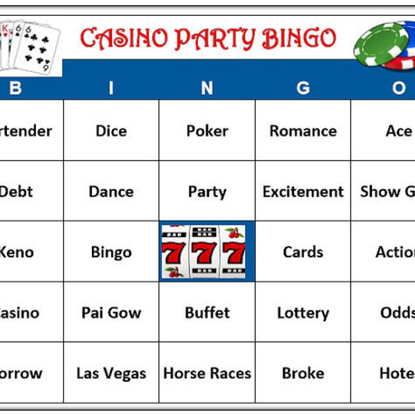 Vegas Theme Party - Etsy