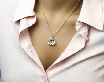 Details about / Psilomelane Trillion Shape Black Color 925 Sterling Silver Designer Pendant