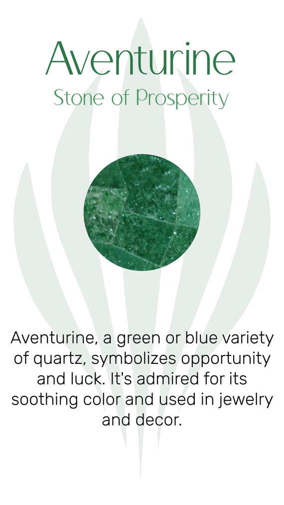 Aventurine ring meaning discount