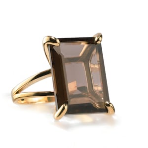 Smoky Topaz Cabochon with Diamonds & Brown Diamonds Ring – Park City  Jewelers