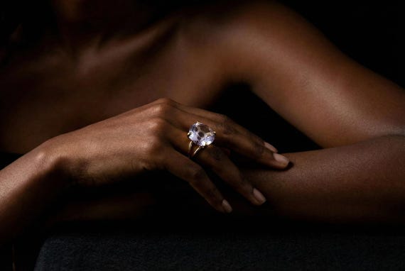 Round Cut Tanzanite Ring · December Birthstone Gift · 18k Vermeil Stone Ring · Engraved Jewelry