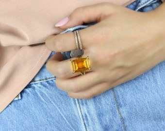 Citrine Pendant For Motivation · Creativity Necklace · Self-Expression Jewelry · Protective Necklace · Handmade Necklace