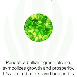 Anillo de piedra preciosa de oro · Anillo de peridoto · Anillo de piedra de nacimiento de agosto · Joyería de piedra de nacimiento · Anillo de piedra verde · Anillo de peridoto de oro de 14 k · Anillo hecho a mano imagen 8