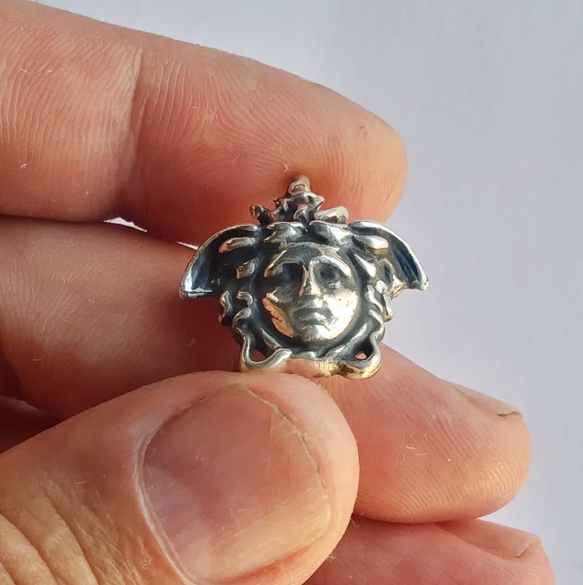 Medusa Necklace Medusa Jewelry Women's Gift Greek Etsy