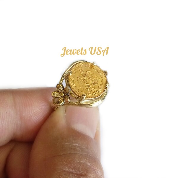 Etsy coin deals ring