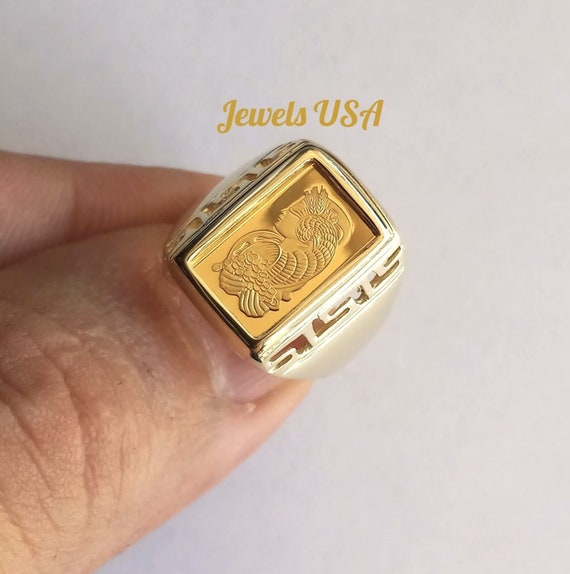 Xanthe Ring Satin 24K Gold Auvere