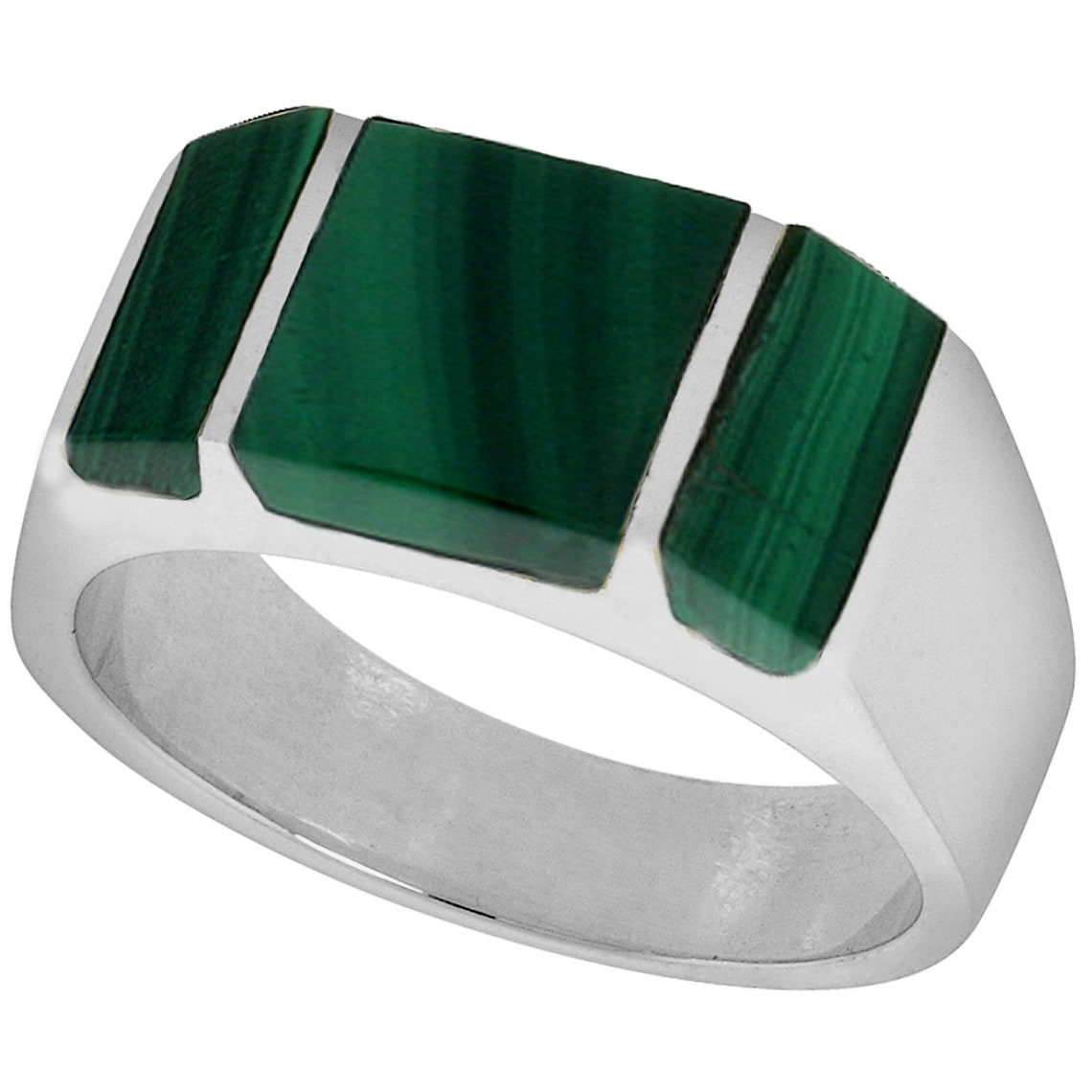 Malachite Jewelry Malachite Ring Cool Men's Gifts Etsy