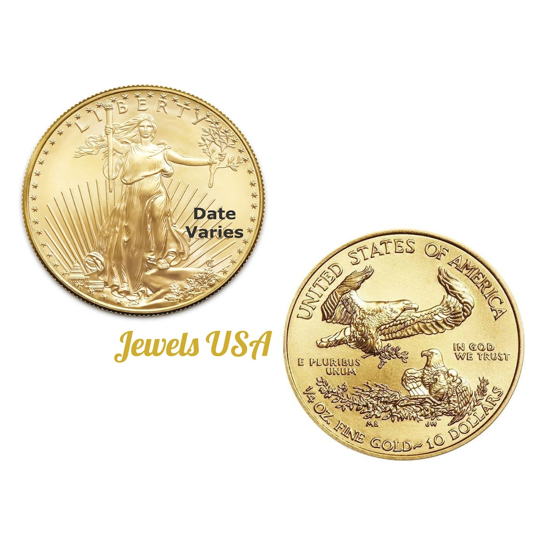 1/4 Oz. Liberty Gold Coin, American Eagle Gold Coin, US Mint Gold Coin