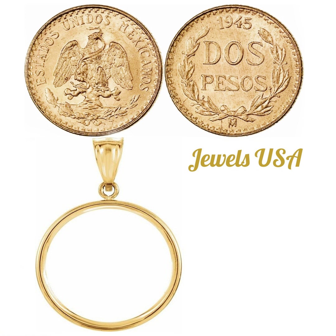 2 Pesos Gold Coin Pendant Gold Coin Necklace Dos Pesos Gold Coin 2-pesos-gold-coin-pendant-gold-coin-necklace-dos-pesos-gold-coin