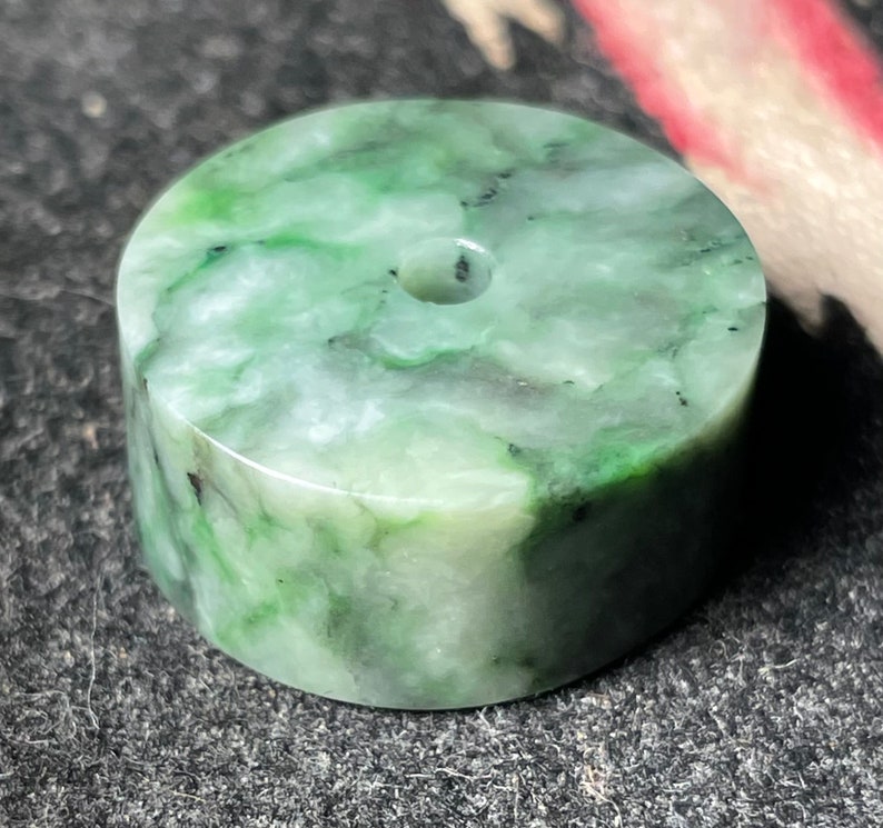 Large Mendocino County Eel River Jade Focal Bead 9.9mm X 22mm Etsy UK