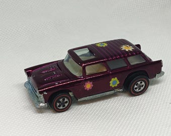 Redline Hot Wheels Alive 55 Super Chromes Chevy Nomad Wagon - Etsy