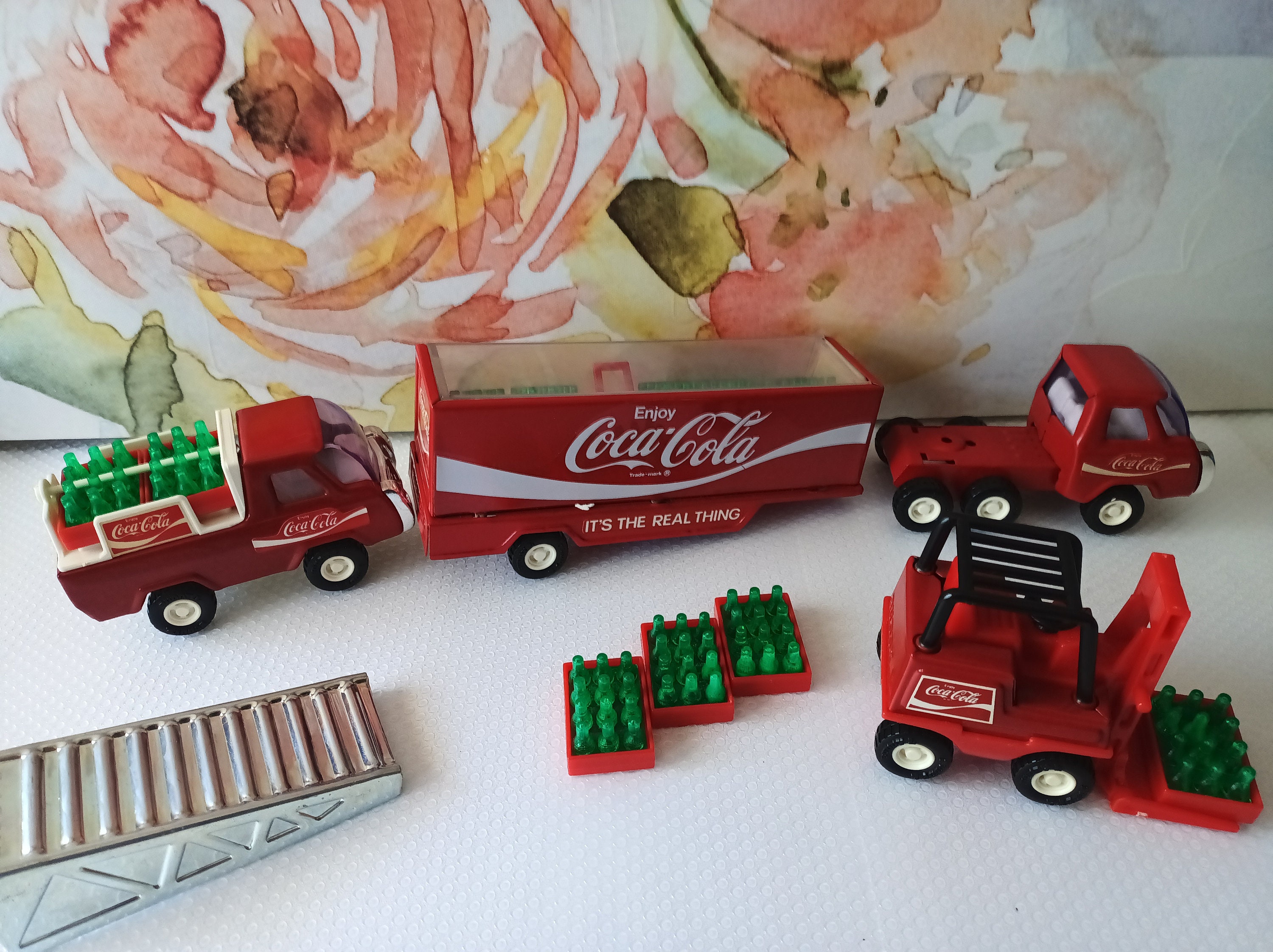 Vintage 1976 Buddy L Coca-cola Set 