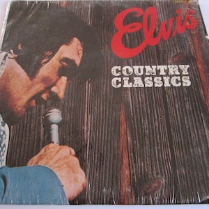 Elvis Presley "Country Classics" Schallplatte -- 1980 (R233299 e)