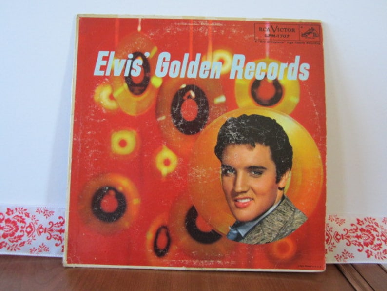 Elvis Presley Elvis Golden Records 1958 LPM1707 RE Etsy