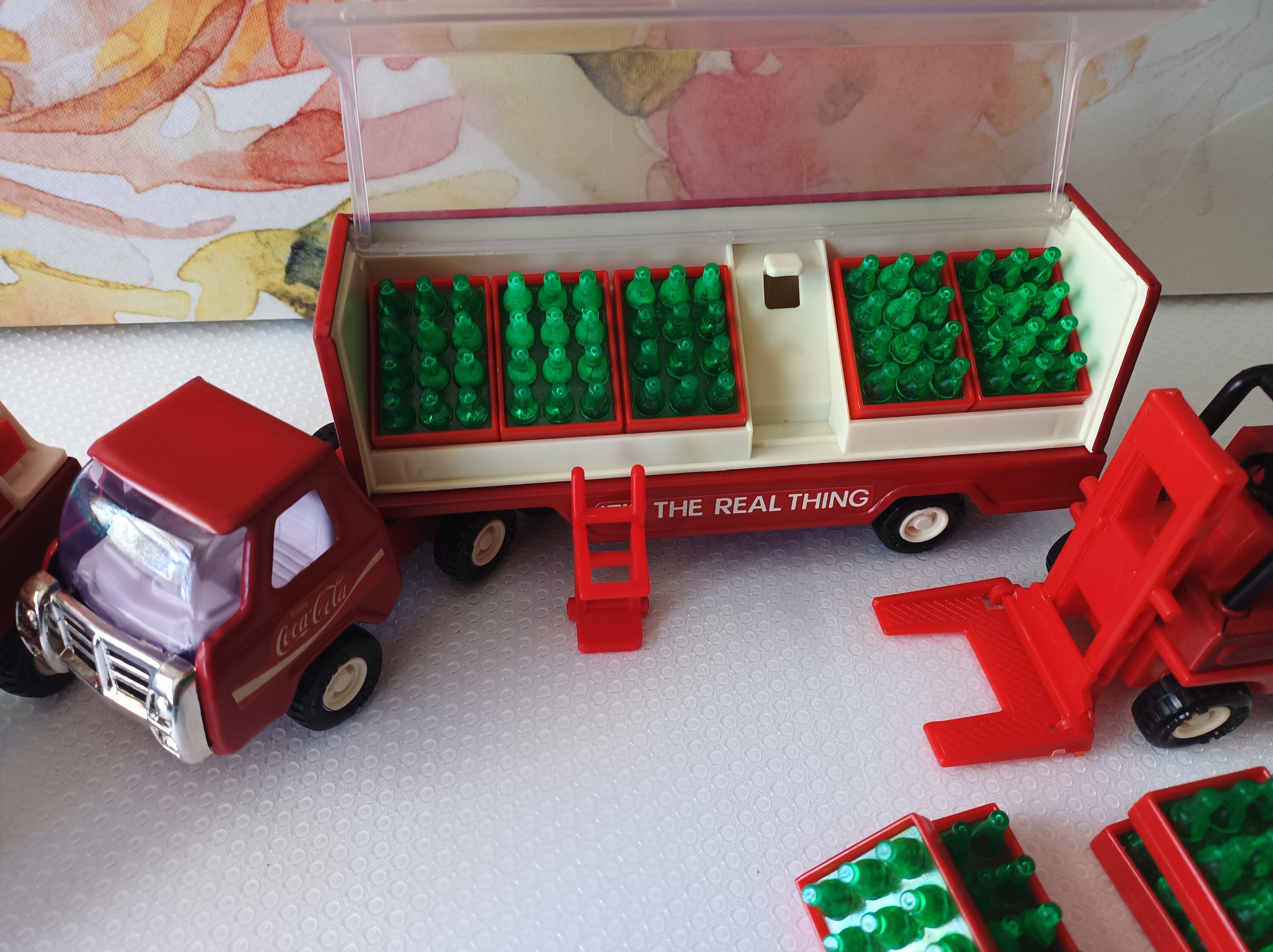 Vintage 1976 Buddy L Coca-cola Set 