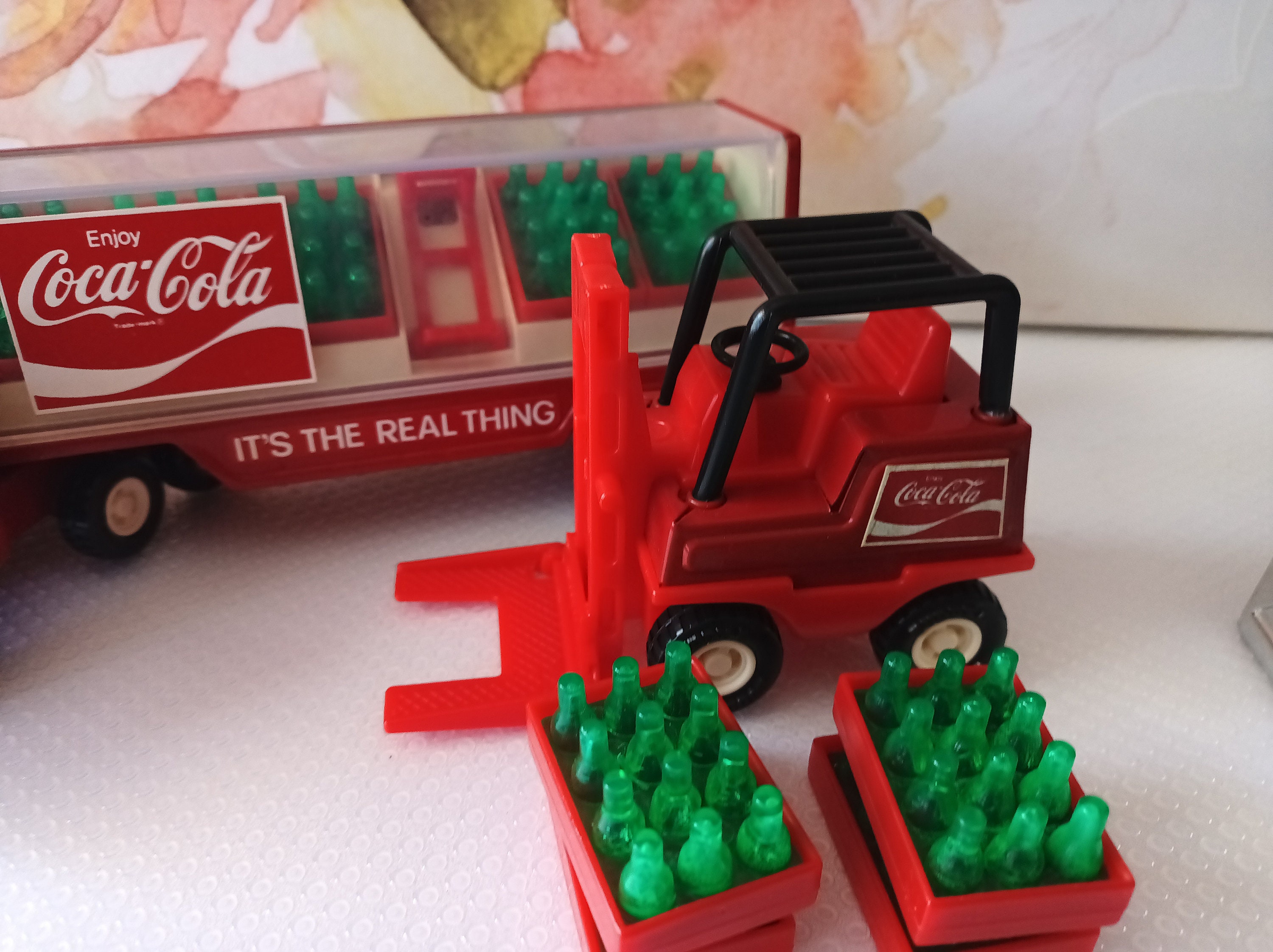 Vintage 1976 Buddy L Coca-cola Set 