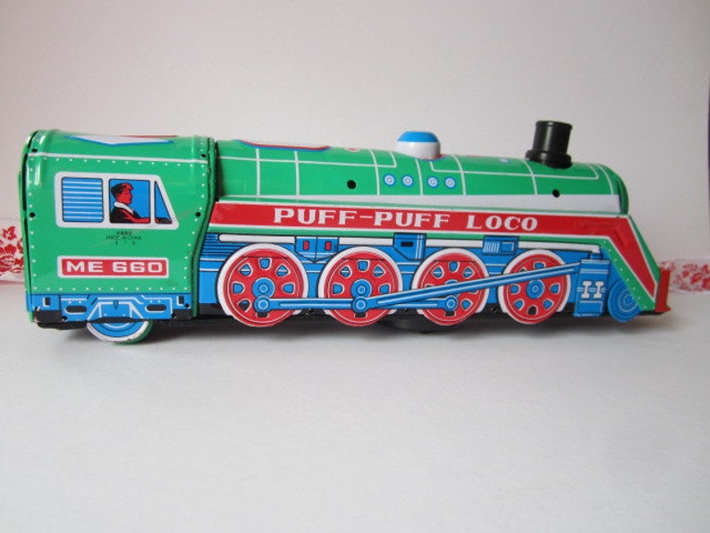 Vintage '1970s' Puff-Puff the Locomotive. image 1