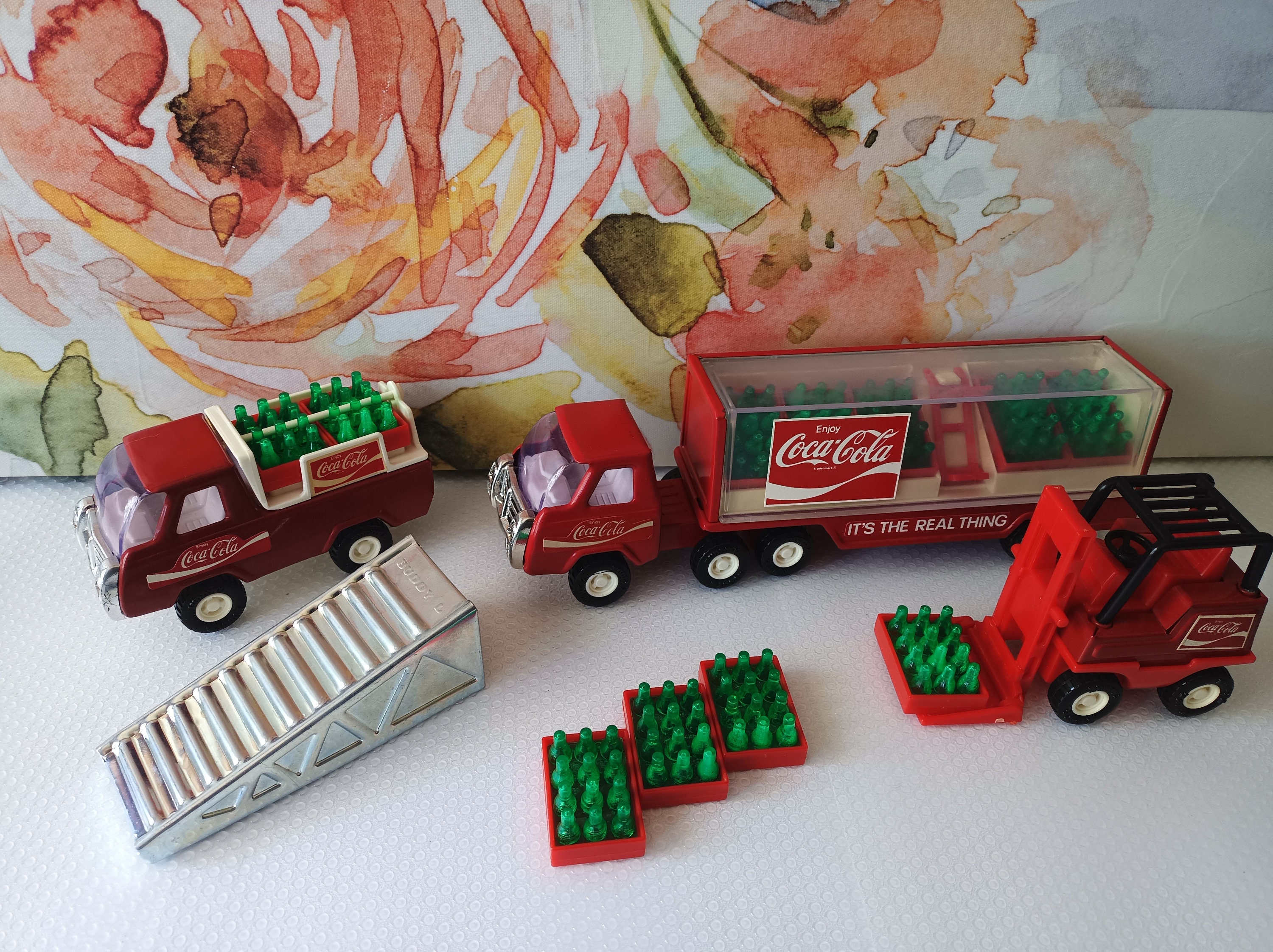 Vintage 1976 Buddy L Coca-cola Set 