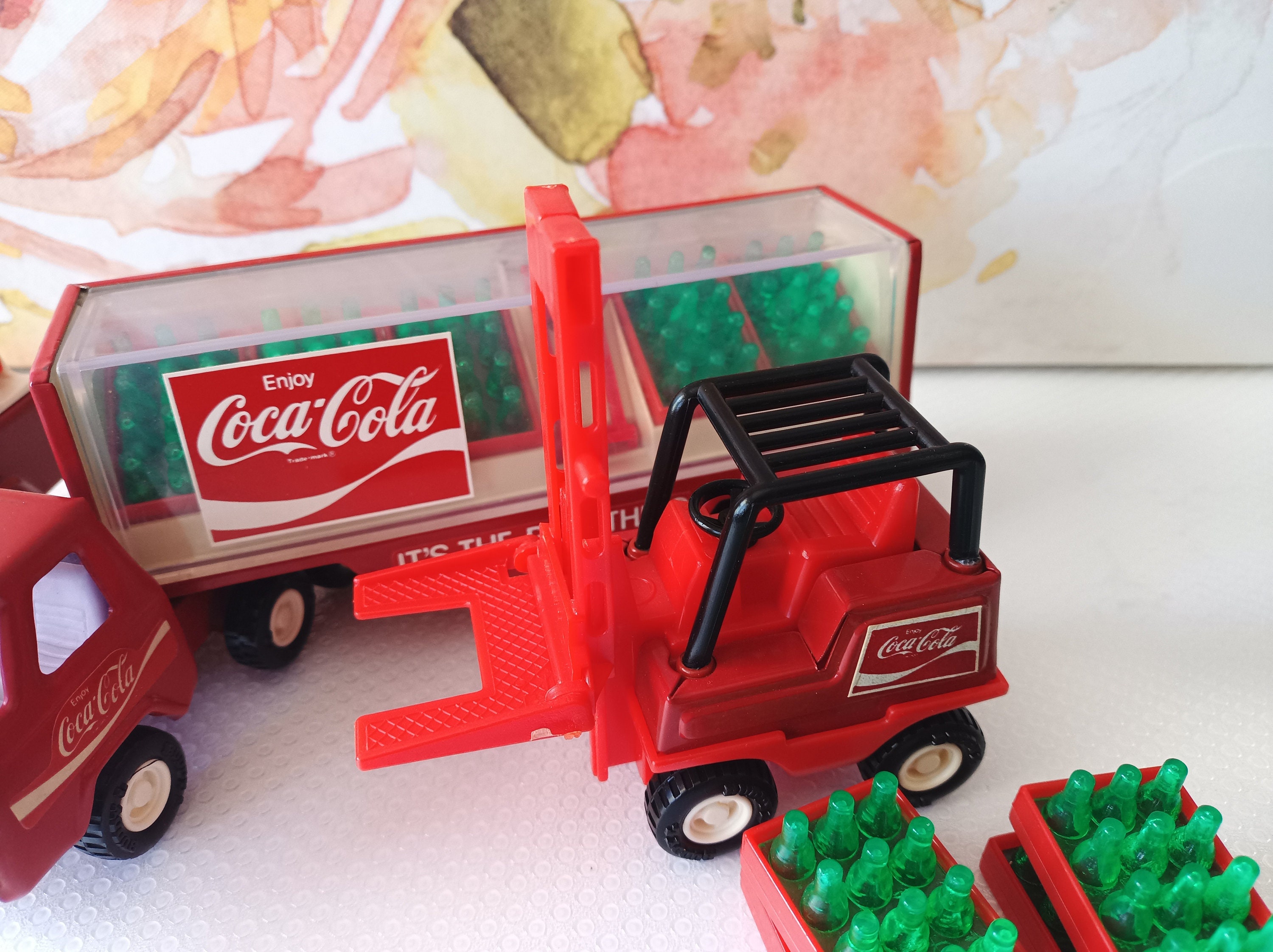 Vintage 1976 Buddy L Coca-cola Set 