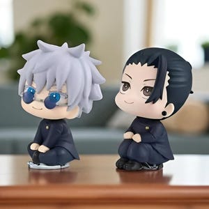 Figuras de anime Gojo Satoru e Geto Suguru JJK