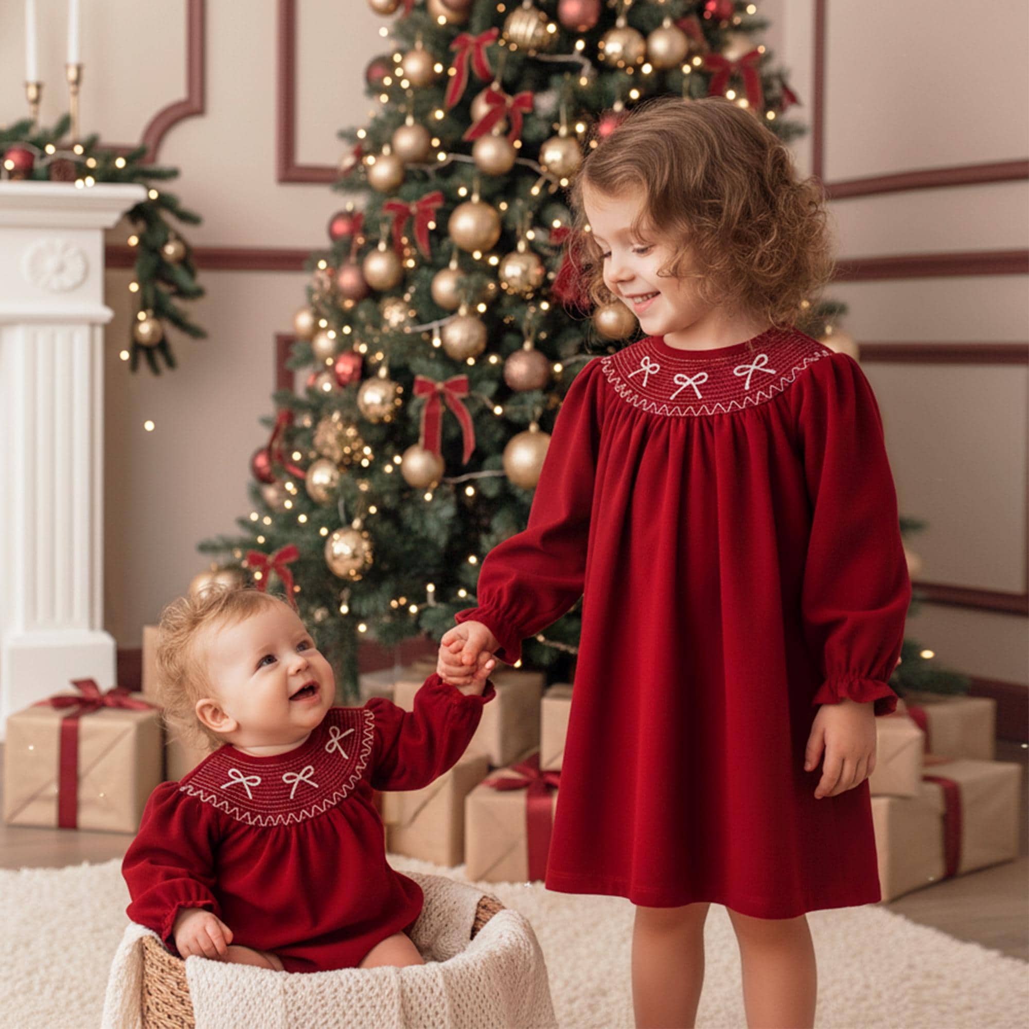 Sibling Christmas Outfits Australia