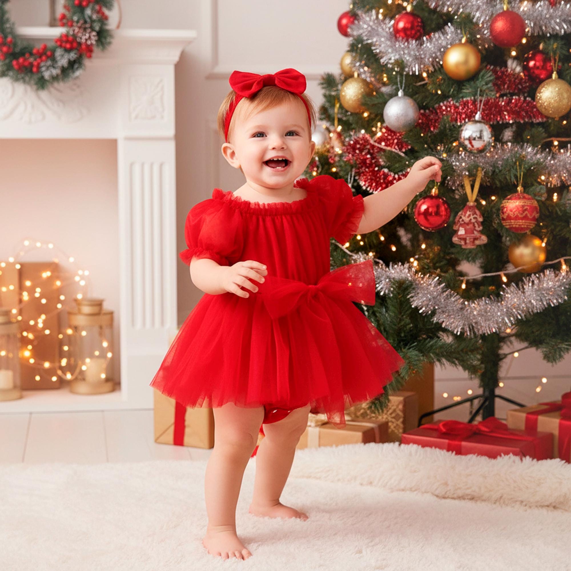 Vestito di natale per neonati Italia